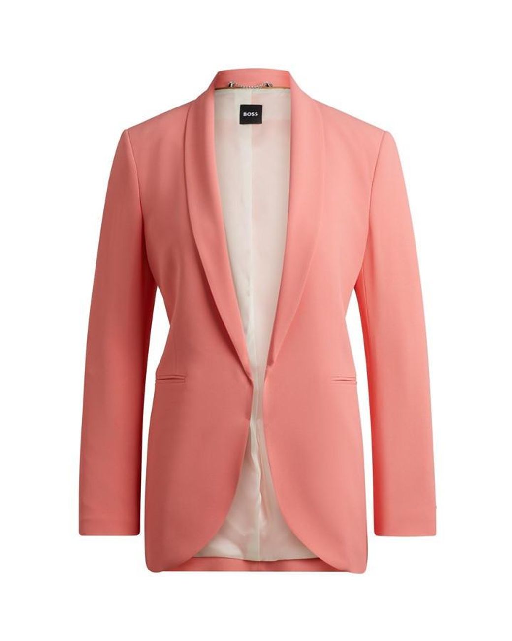 Boss Pink Jirea Tailored Formal Jacket