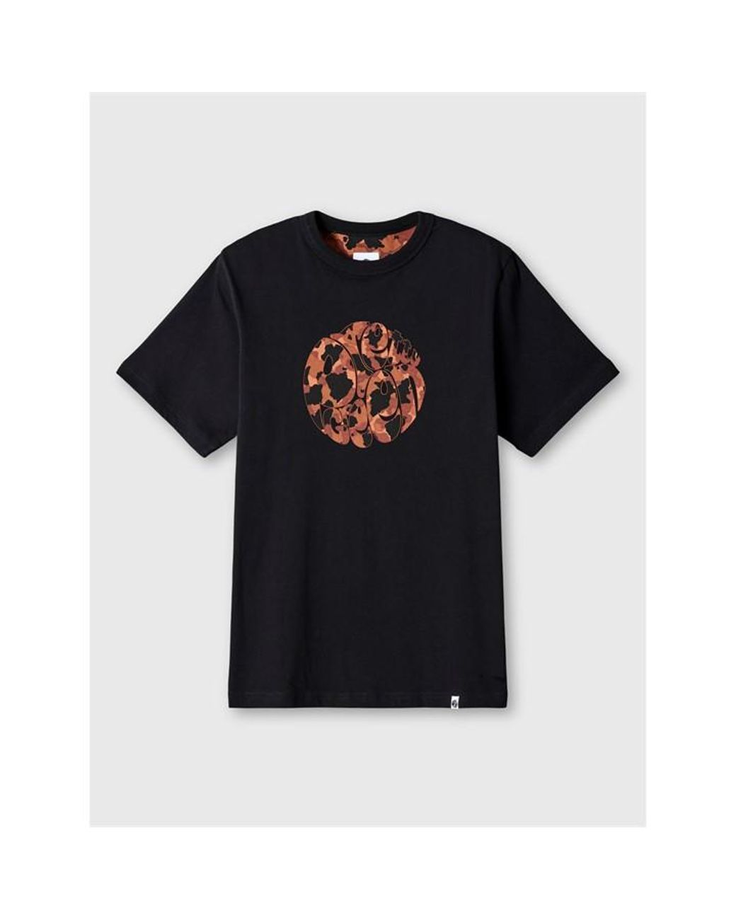 Pretty Green Black Pg Brindle Logo Regular Fit T-Shirt for men