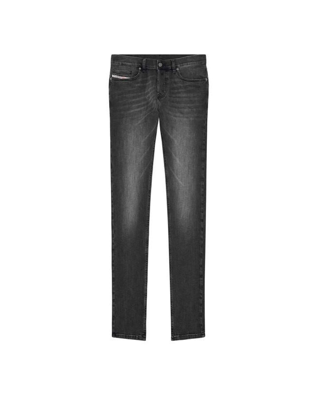 DIESEL Gray D Luster Slim Jeans for men
