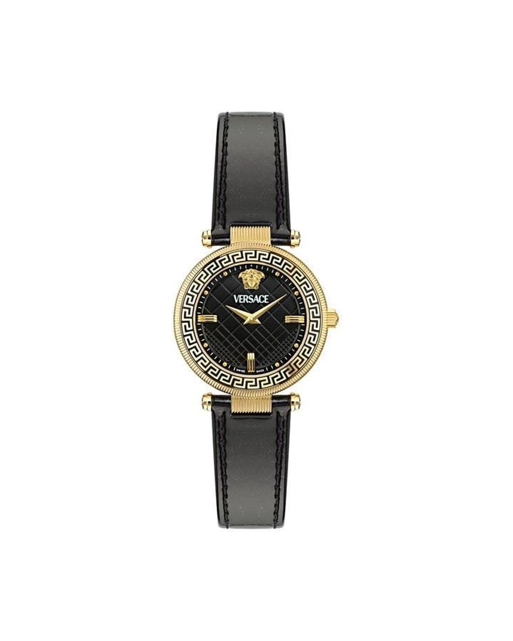 Versace Metallic Reve Watch Ve8B00224 Leather (Archived)