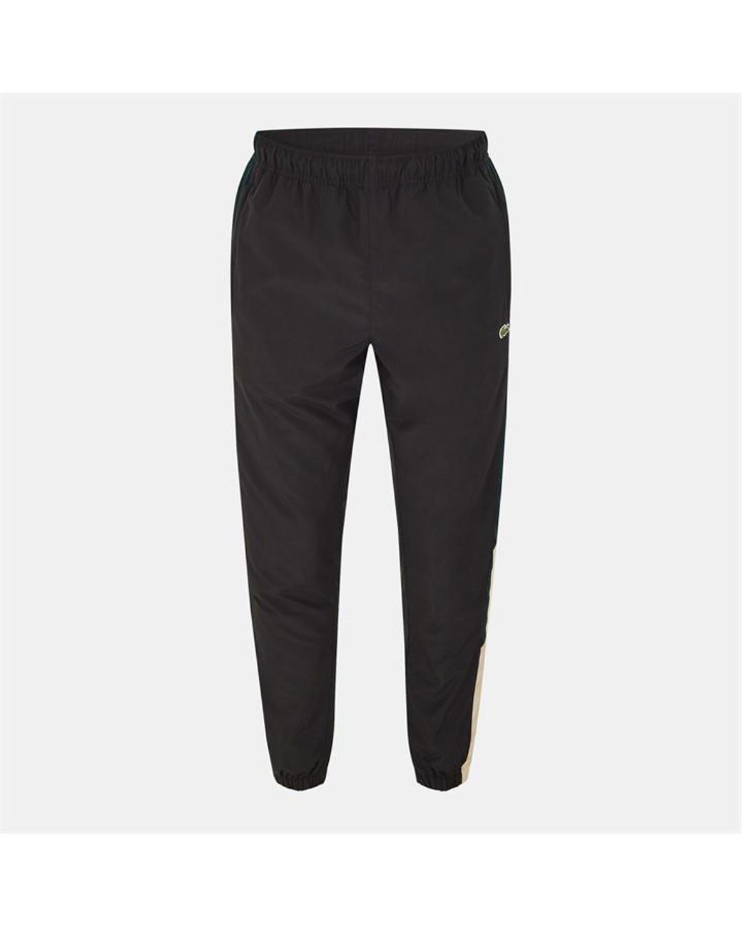 Lacoste Blue Tapered Cuffed Ankle Joggers for men