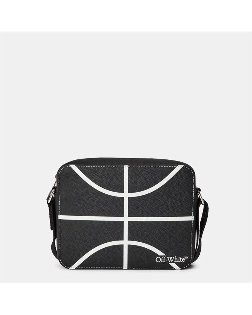 Off-White c/o Virgil Abloh Basket Cam Bag, Basketball-Inspired in