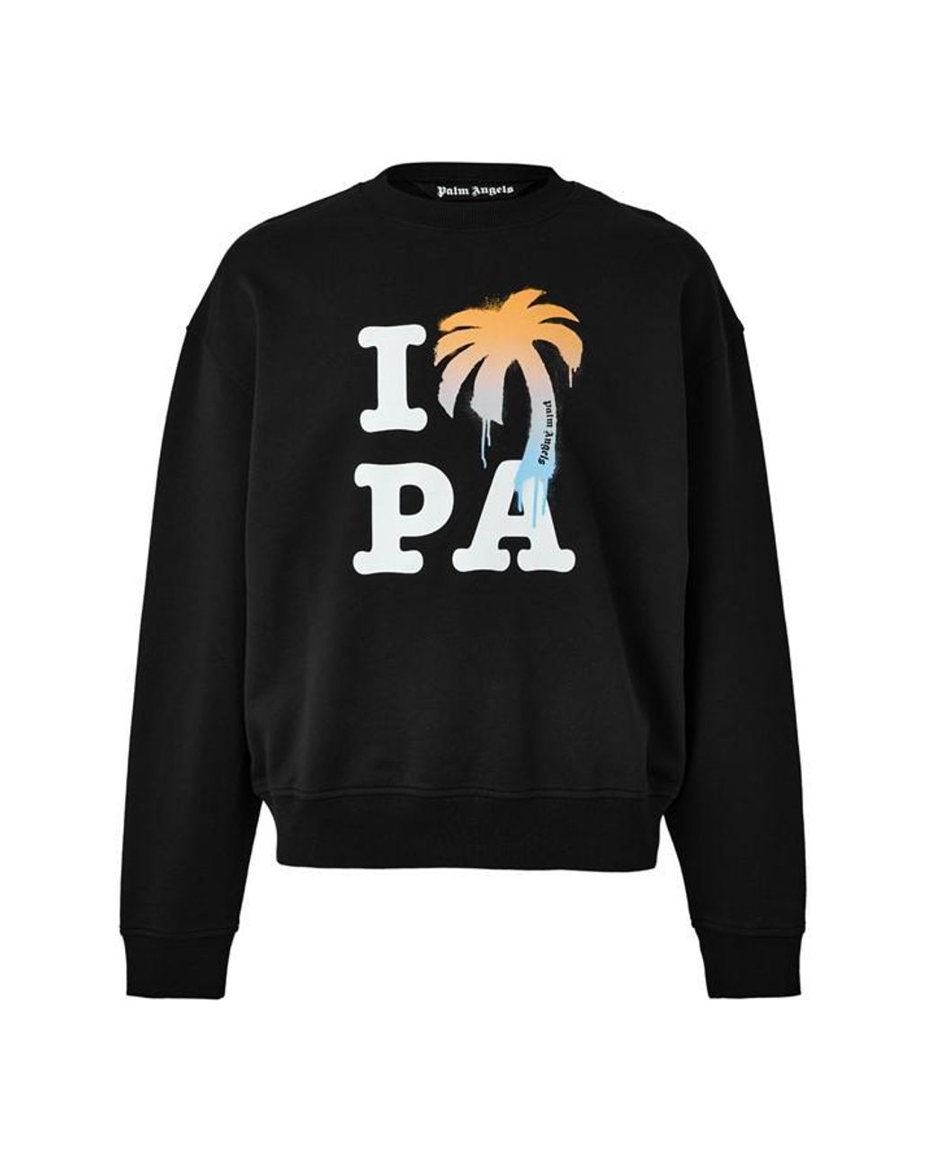 Palm Angels Black Palm I Love Palm Swt Sn61 for men