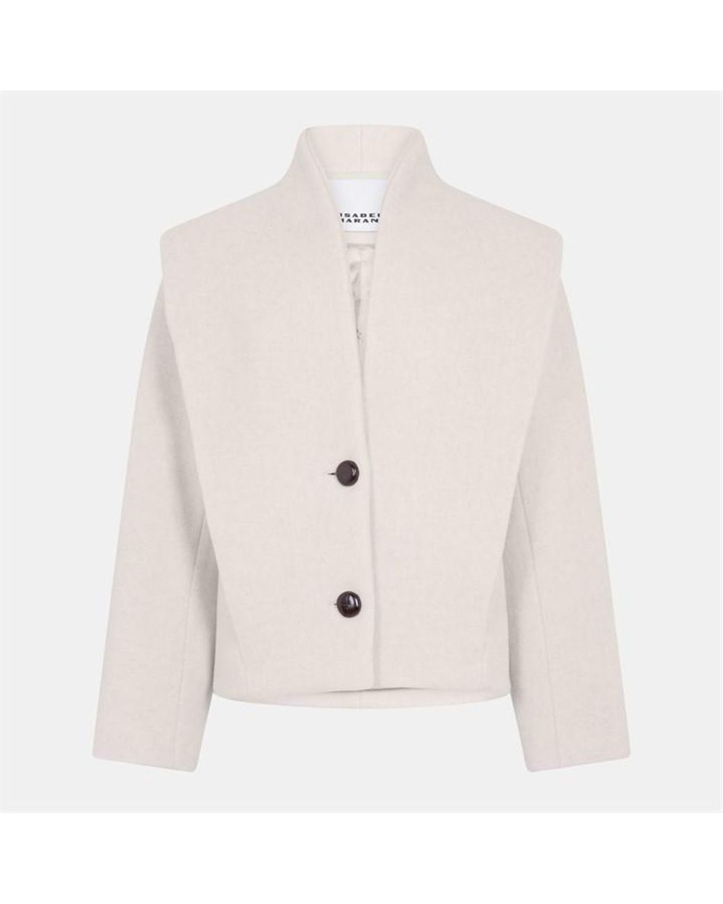 Isabel Marant Pink Dyogo Pea Coat