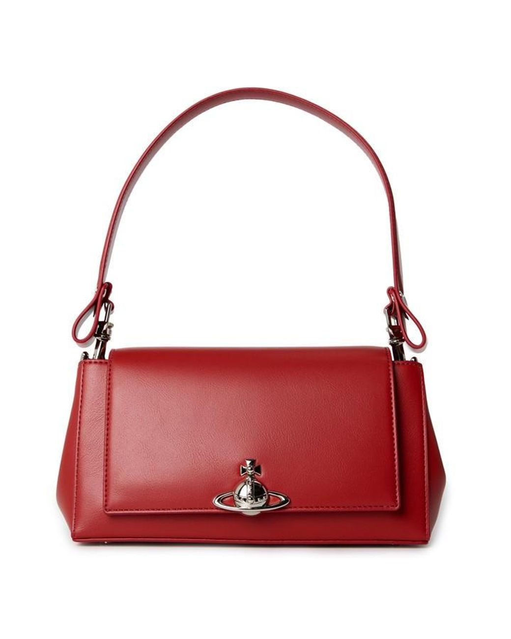 Vivienne Westwood Red Viv Hazel Shoulder Bag