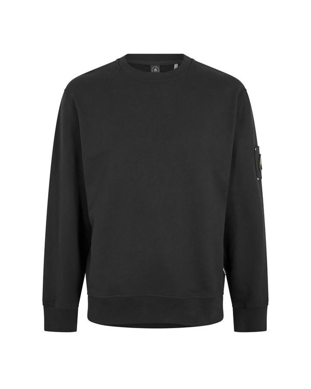 Moose Knuckles Blue Hartsfield Crew Sweatshirt for men