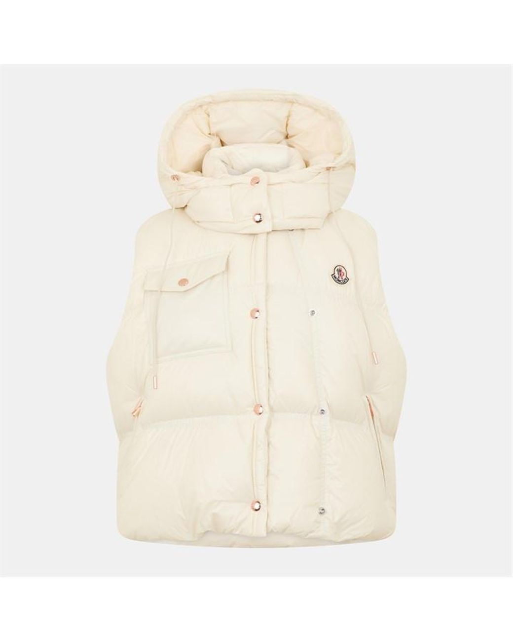 Moncler Natural Quilted Gilet