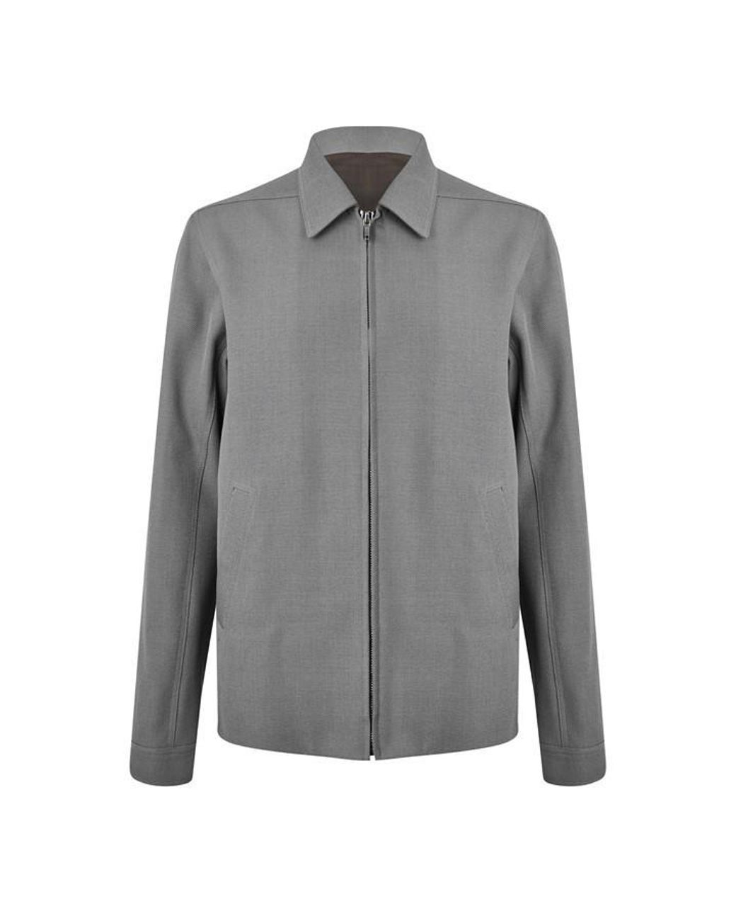 Rick Owens Gray Brad Jacket for men