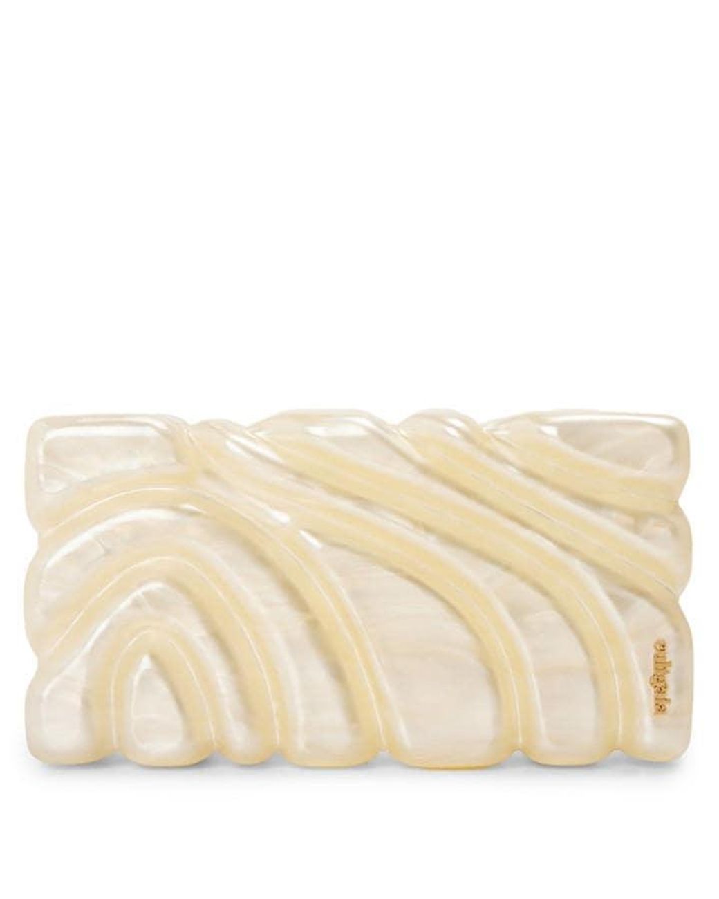 Cult Gaia Metallic Aura Clutch Bag