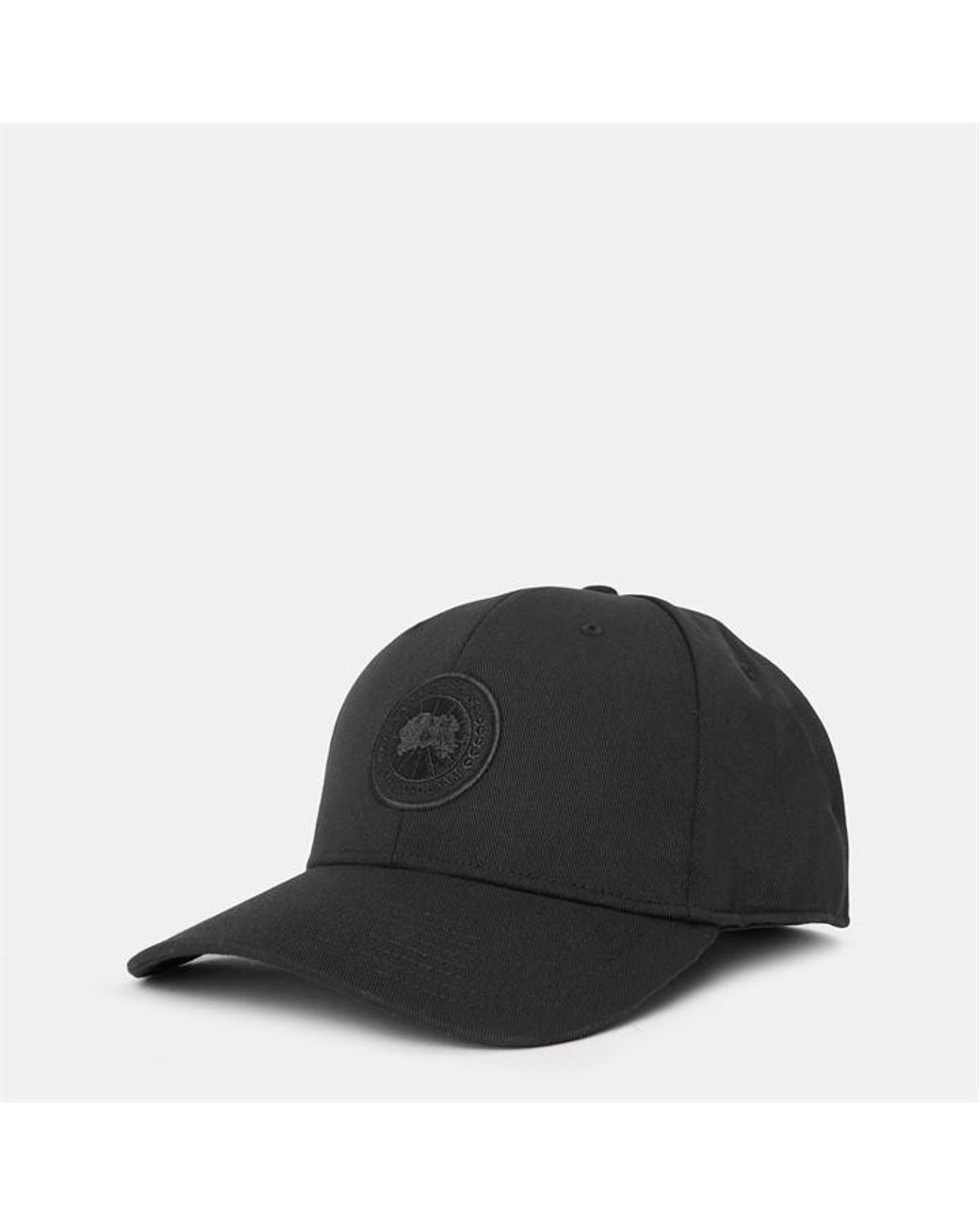 Canada Goose Black Tonal Logo Cap for men