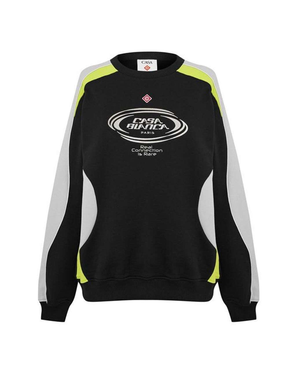 Casablanca Black Show Crew Sweatshirt