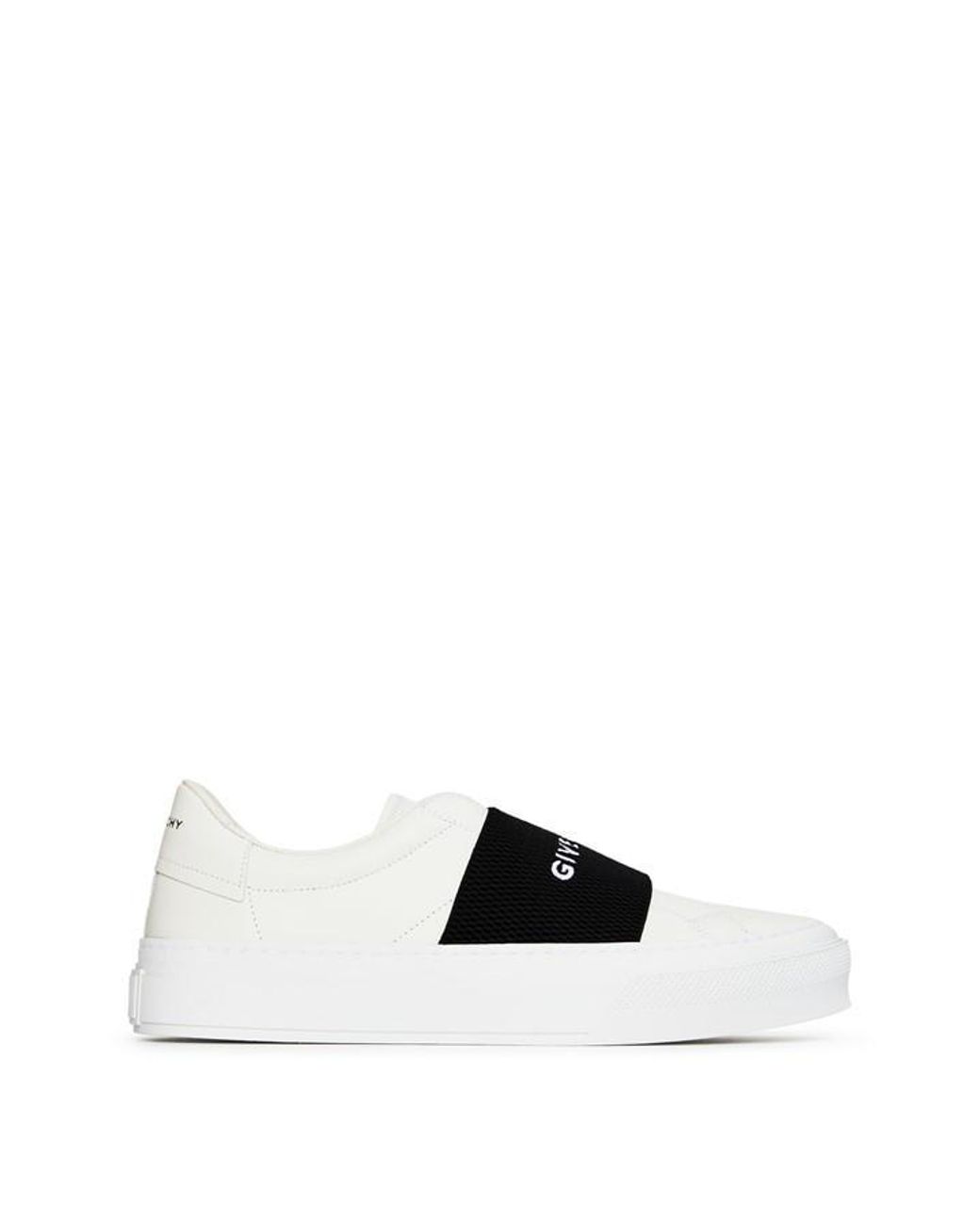 Givenchy Black City Sport Calfskin Leather Trainers
