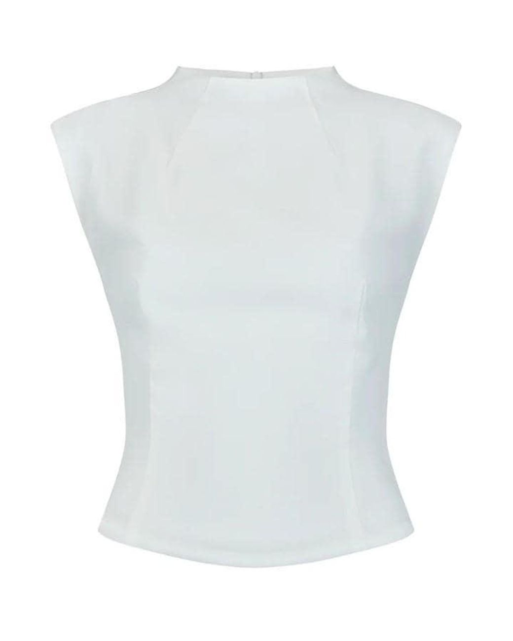 Odd Muse White The Ultimate Muse Sleeveless Top