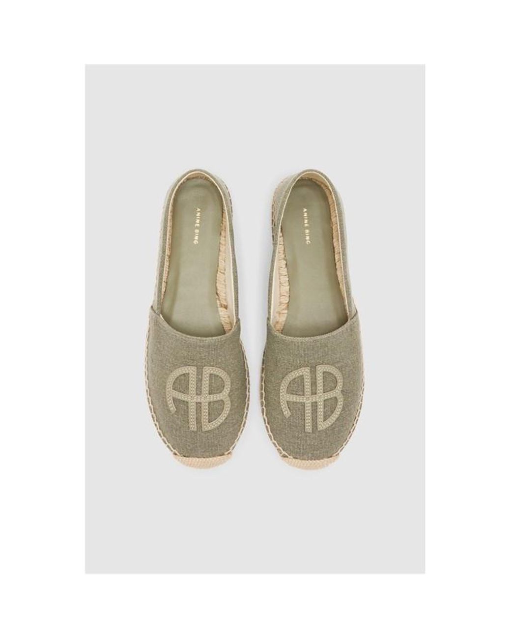 Anine Bing White Espadrilles