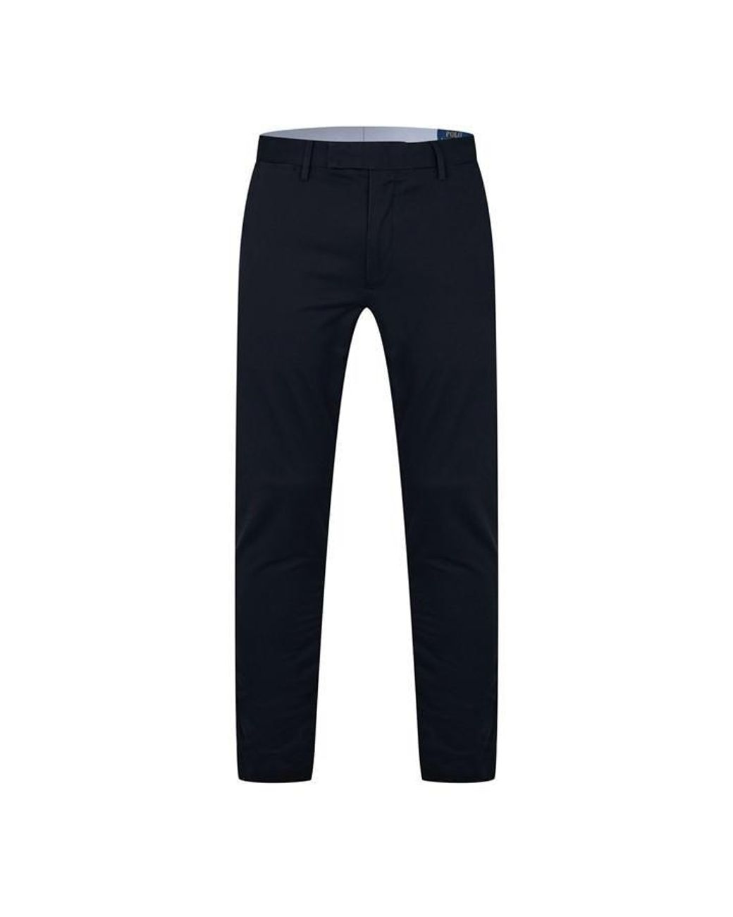 Polo Ralph Lauren Blue Flat Chino Trousers for men