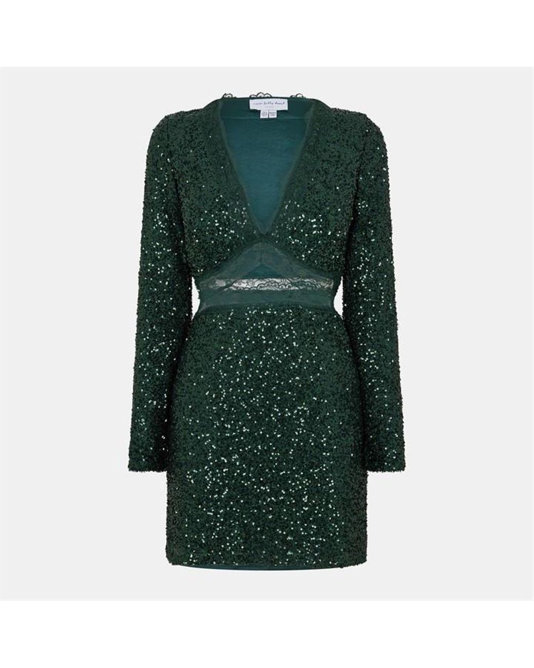 Never Fully Dressed Green Mini Dress