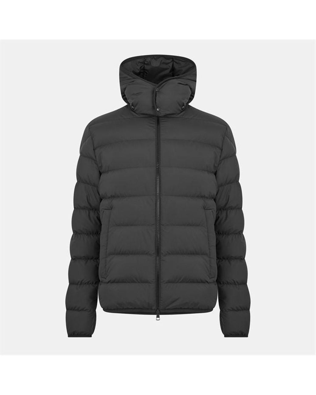 Moncler Gray Light Warm Down Jacket for men