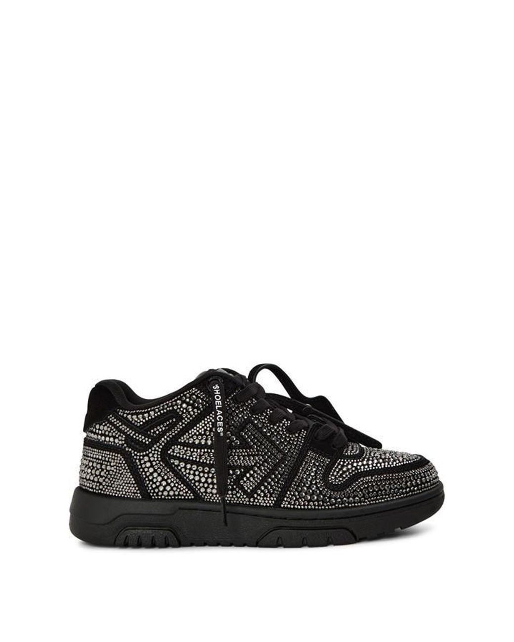 Off-White c/o Virgil Abloh Black Off Outofoffice Low Top Trainers