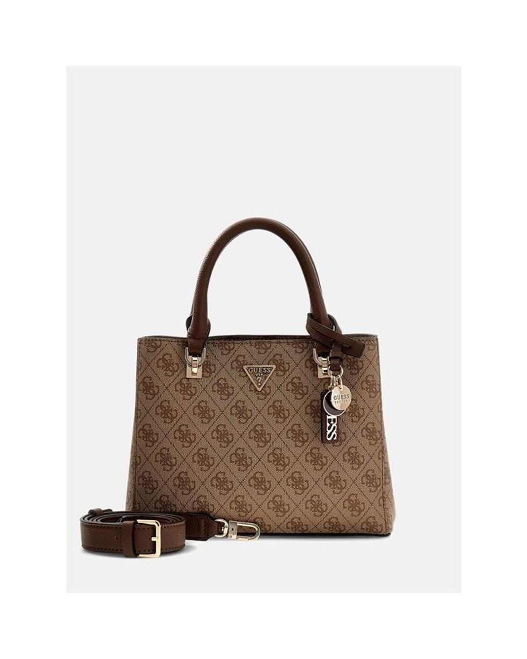 Guess Brown Noelle Satchel