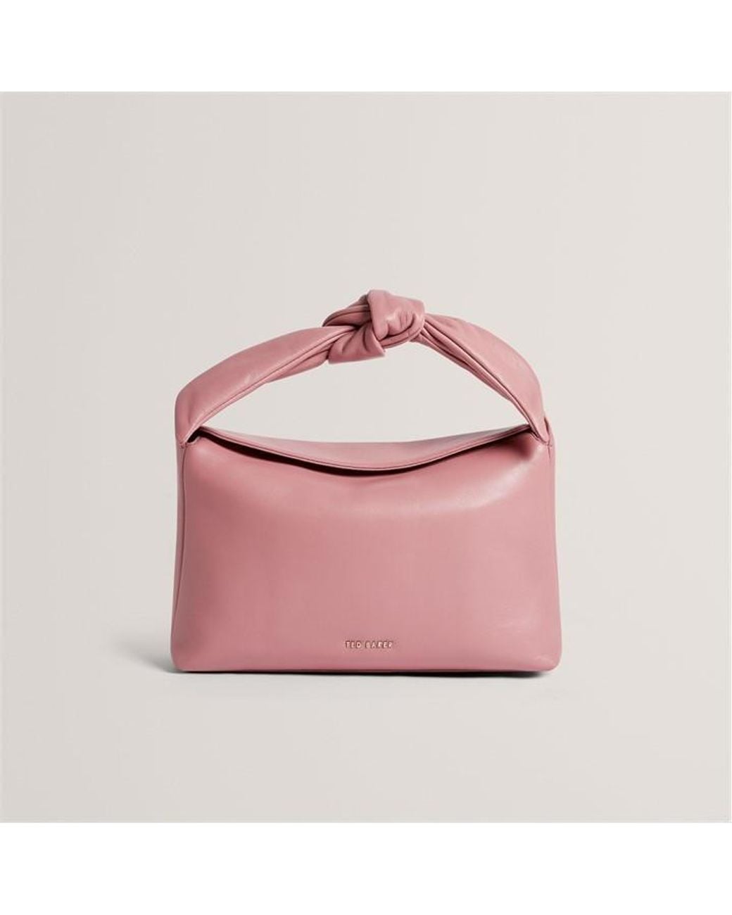 Ted Baker Pink Knot Bow Slouch Bag