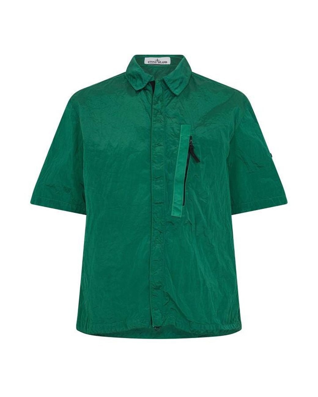Stone Island Green Overshirt for men