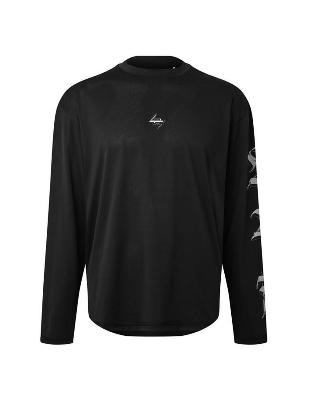 REPRESENT 247 Black R247 Knight Ls Tee Sn64 for men