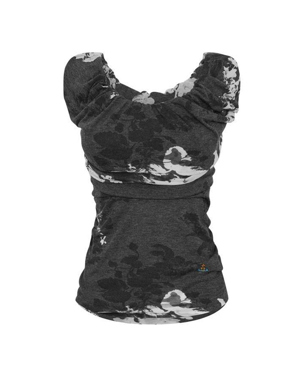 Vivienne Westwood Black Printed Top