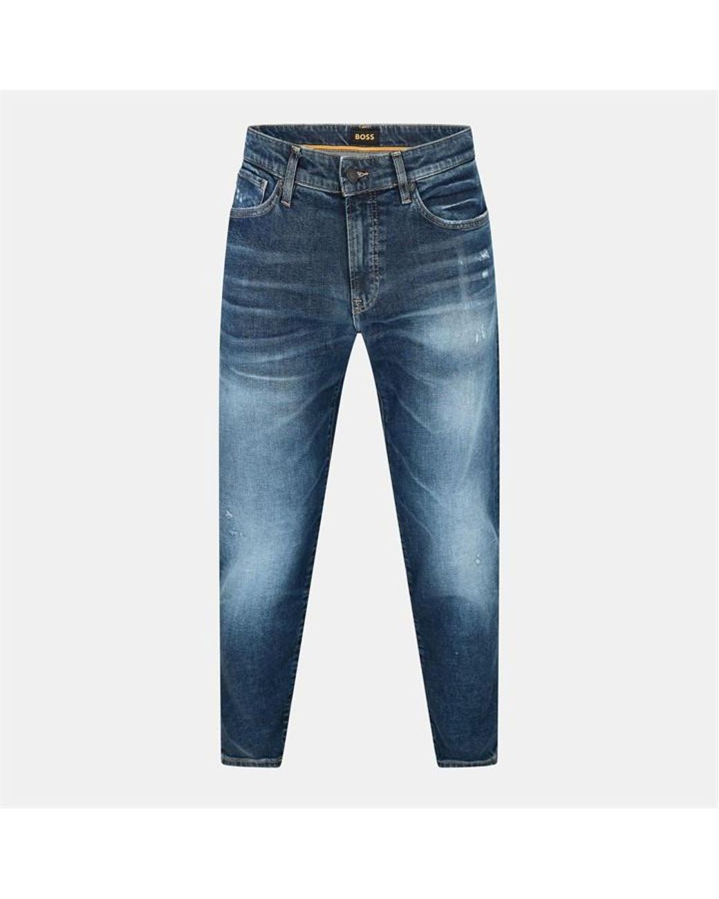 Boss Blue Re.Maine Slim Fit Jeans for men