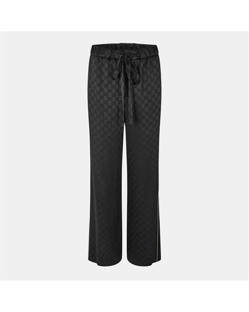 Gucci Blue Wide Leg Trousers
