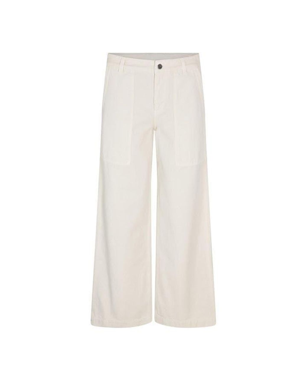 Moncler White Trousers Ld61