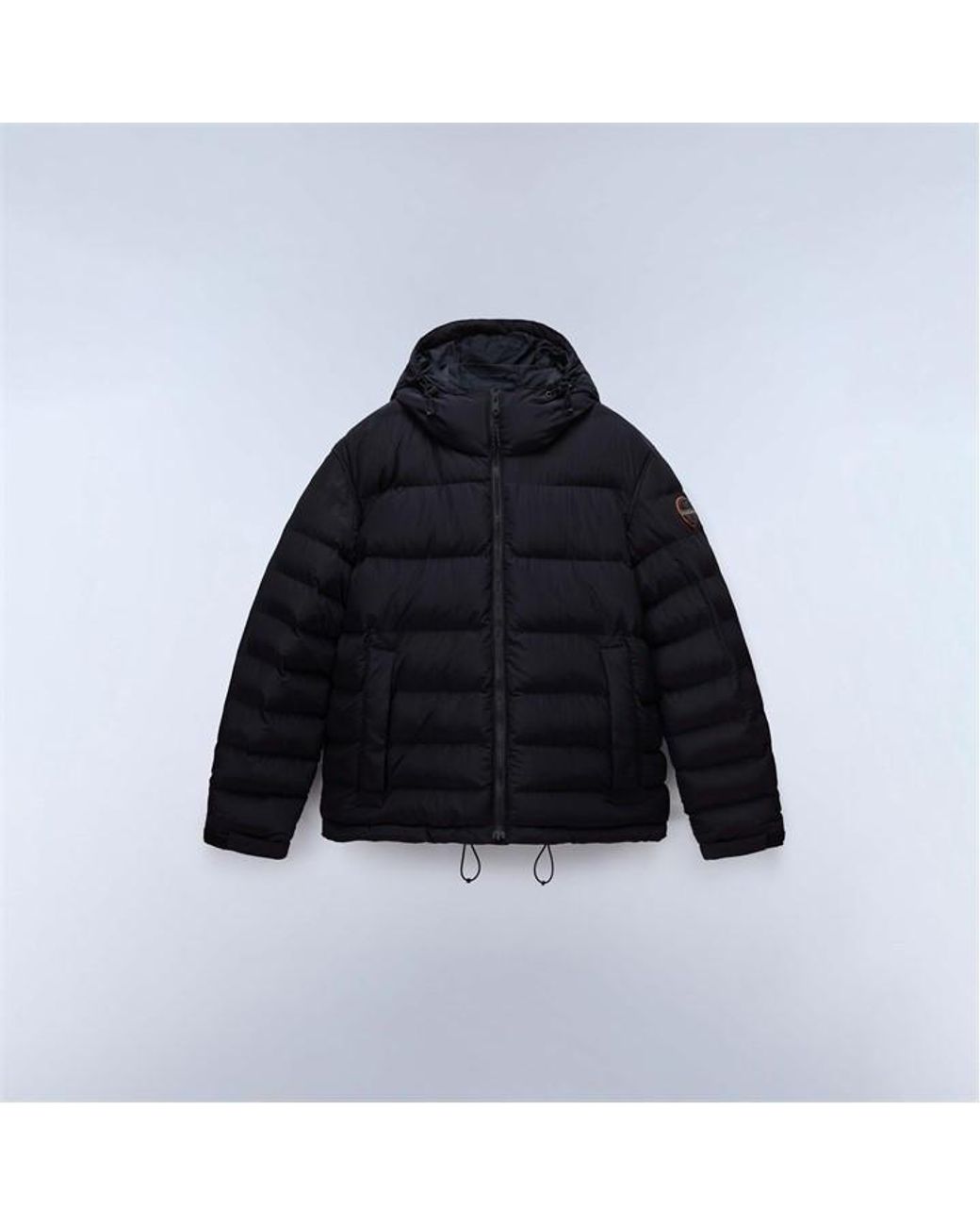 Napapijri Black Napa A Terez Cropped Insulated Short Puffer Jacket for men