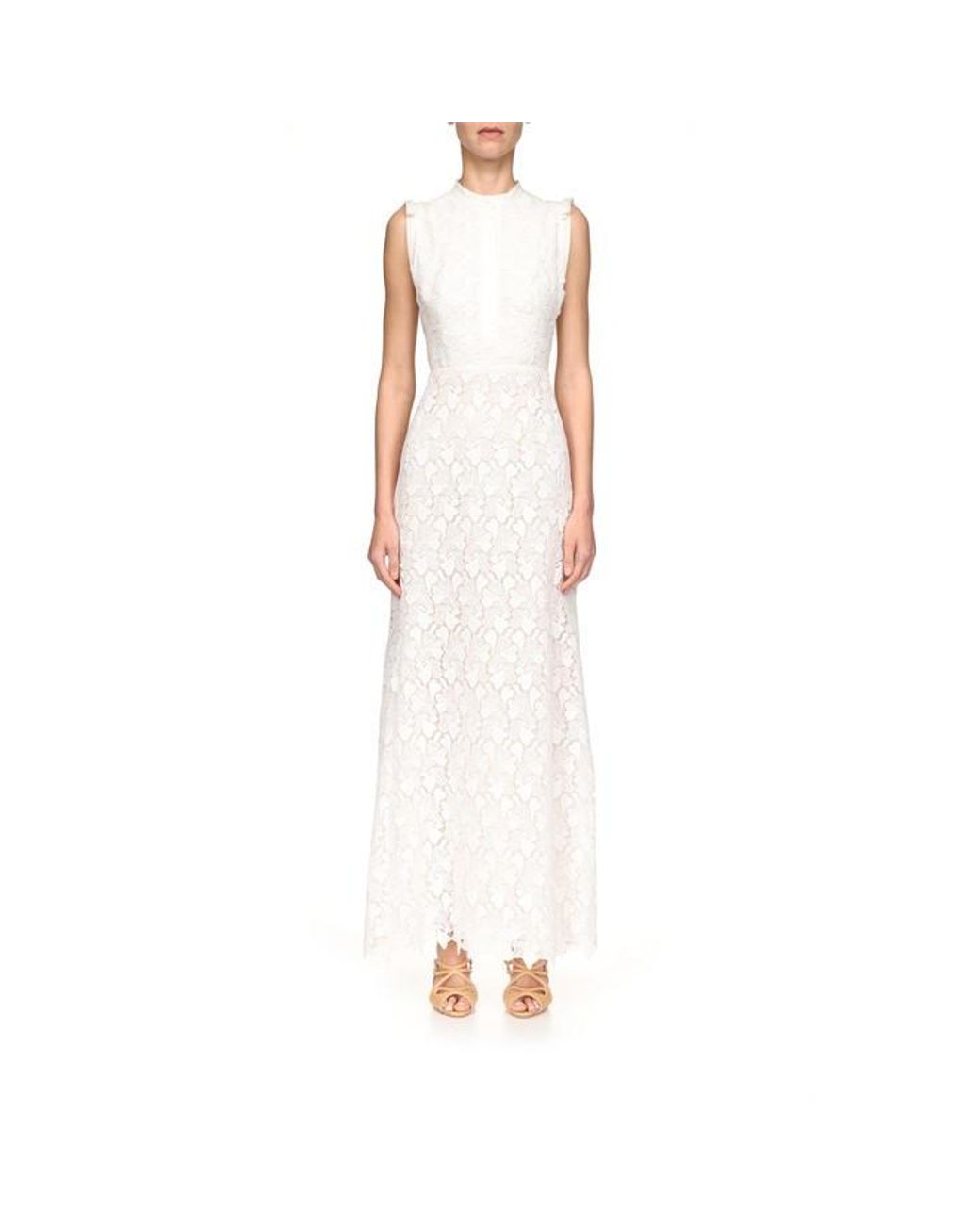 Giambattista Valli White Lace Dress