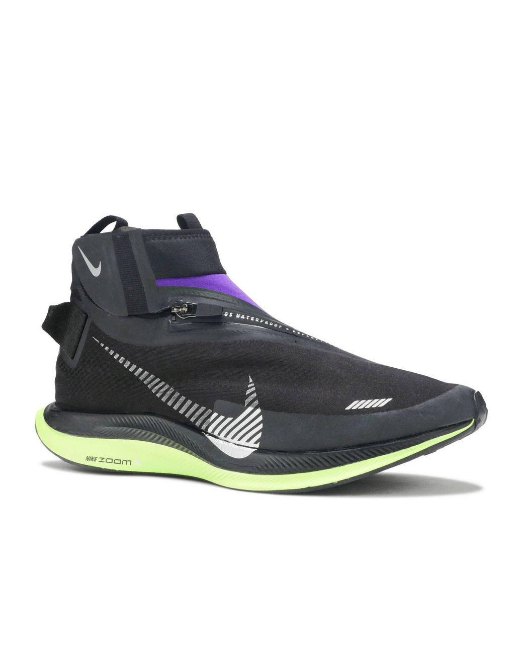 black zoom pegasus turbo shield wp sneakers
