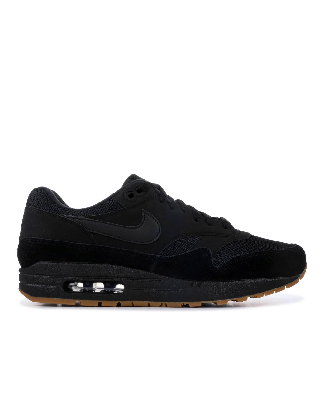 black air max 1 gum sole