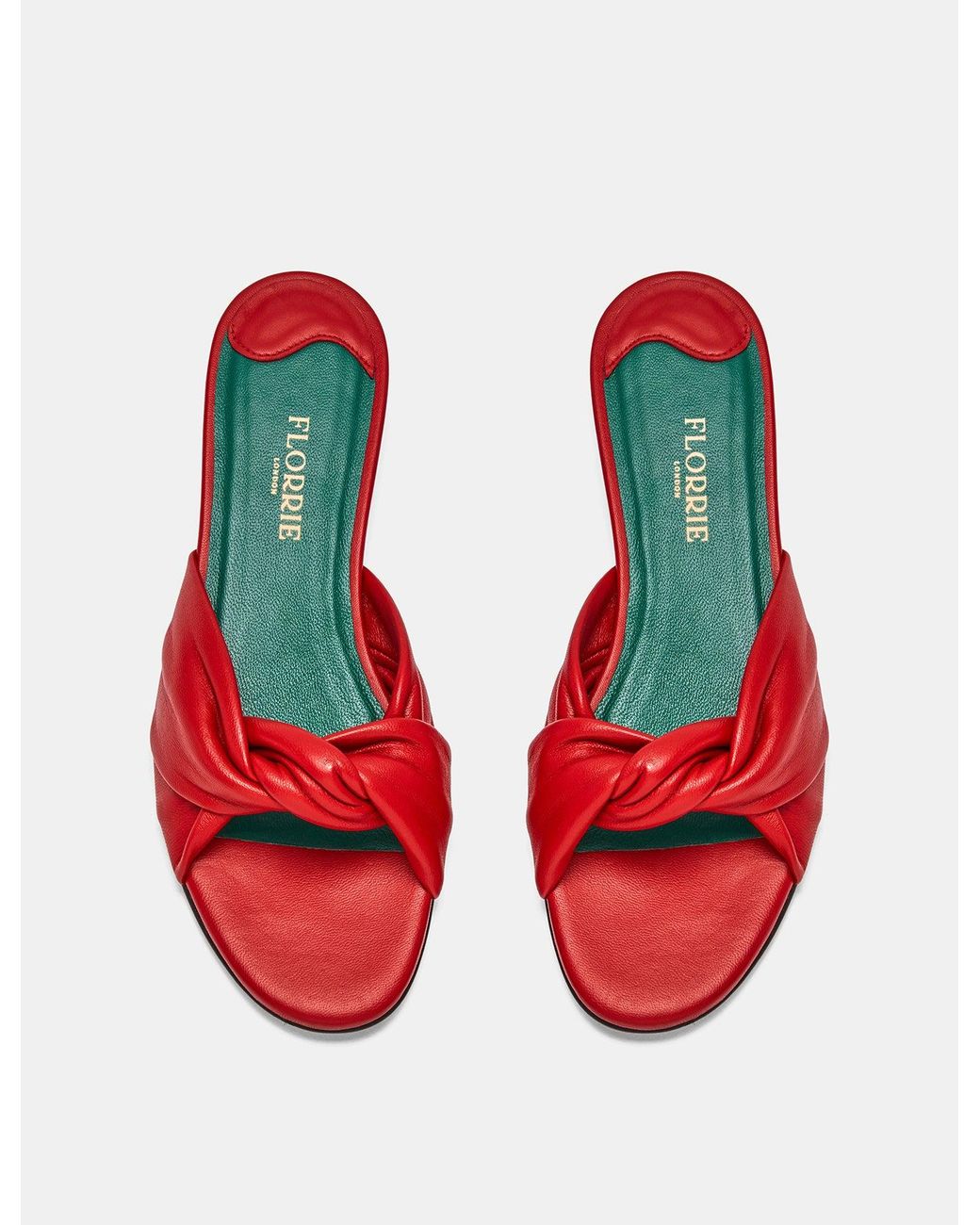Florrie London Red Emma Flat 15