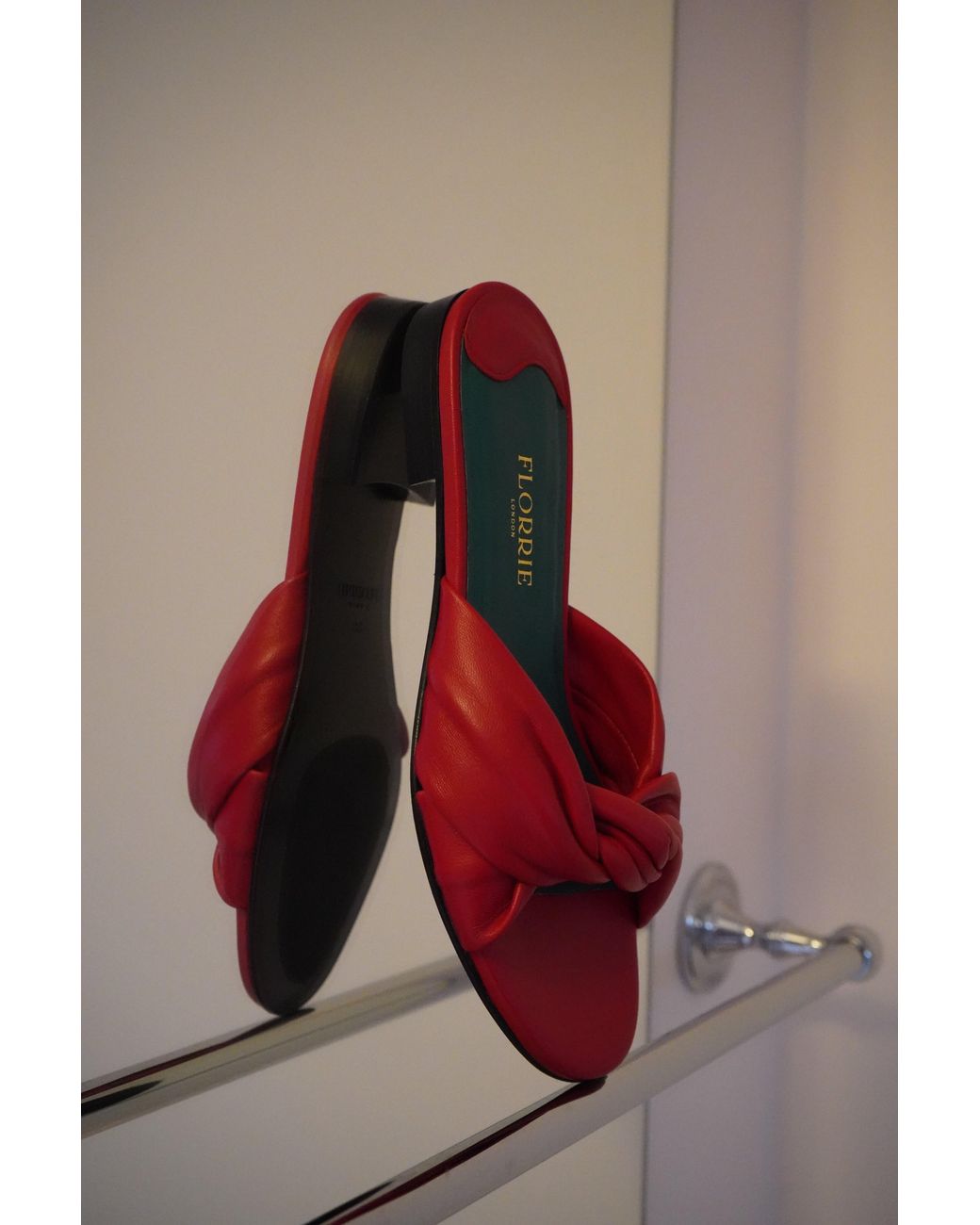 Florrie London Red Emma Flat 15