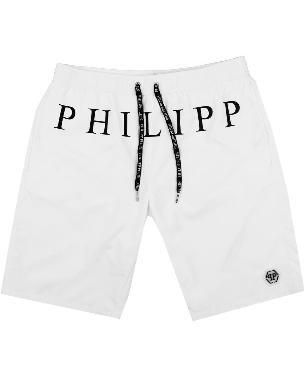 Philipp Plein Cupp13 M0199 Black Swim Shorts in Grey for Men Save 34% Mens Clothing Beachwear Boardshorts and swim shorts 