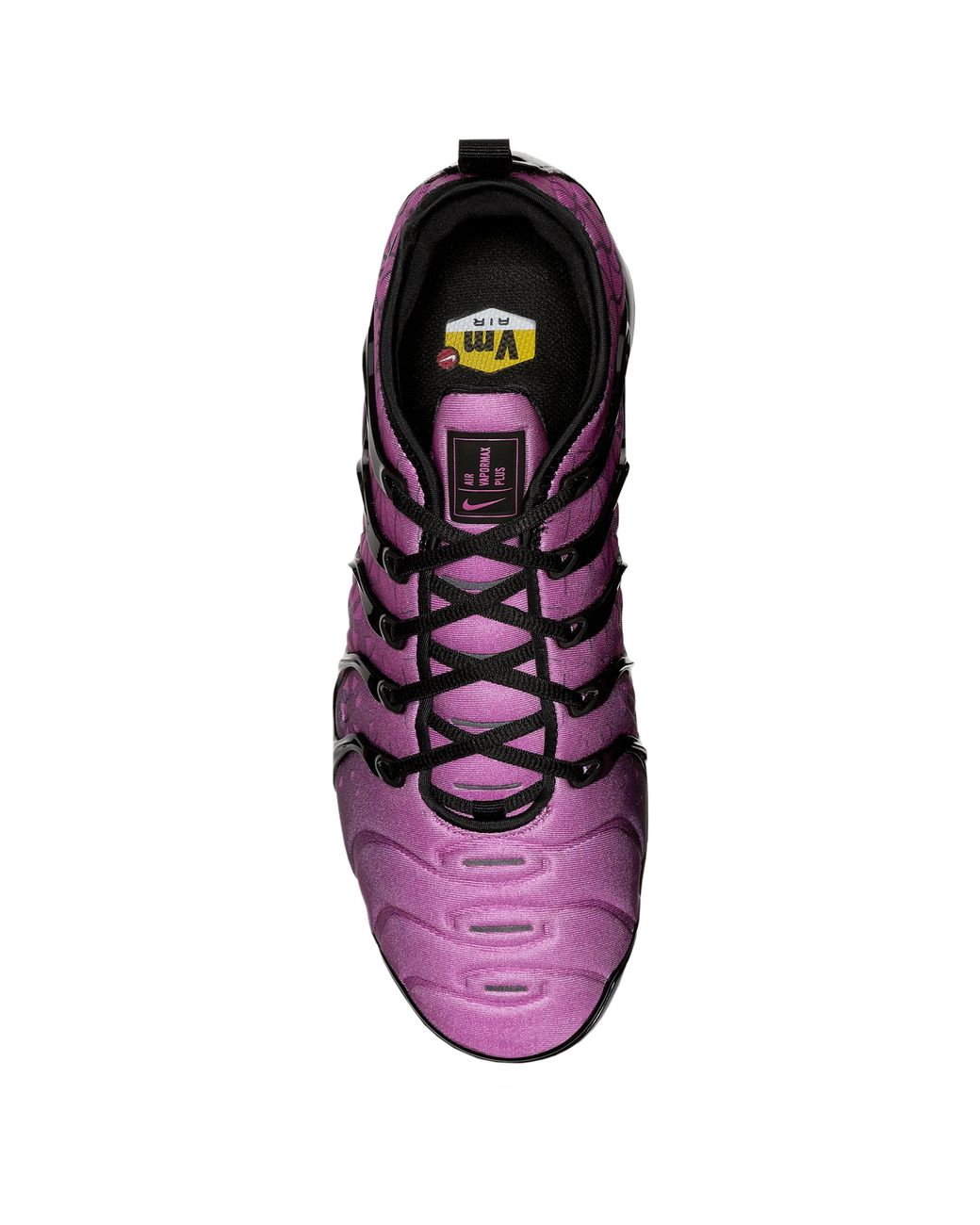 purple and black vapormax plus