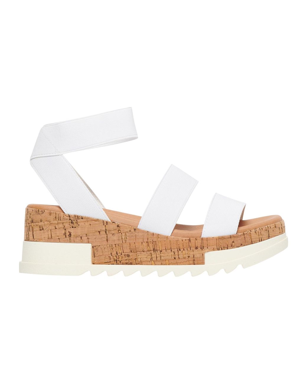 steve madden bandi platform white