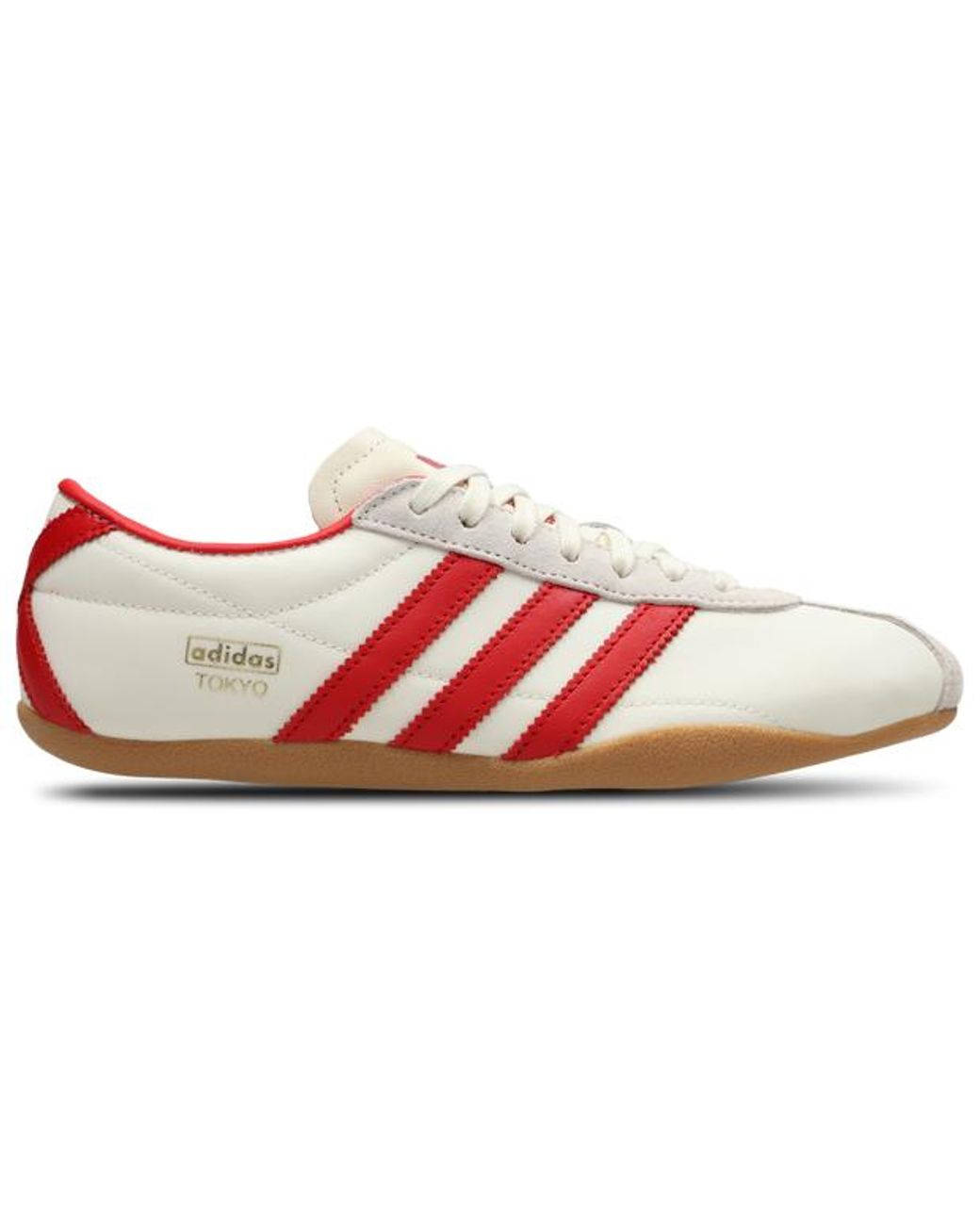 adidas gazelle silver green womens adidas - Womens Tokyo - Red/Silver Metallic-Gum main image 1