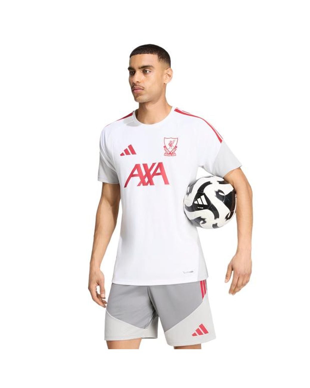 Adidas White Liverpool Fc 26/27 Tiro Training Jersey Jerseys/Replicas for men