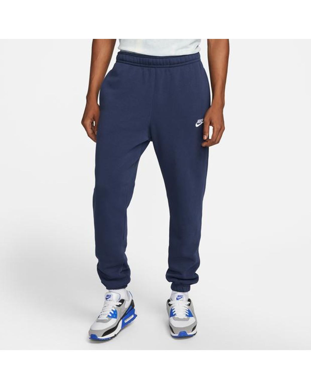 Nike men's stitch cuffed club sweat pants straight sale
