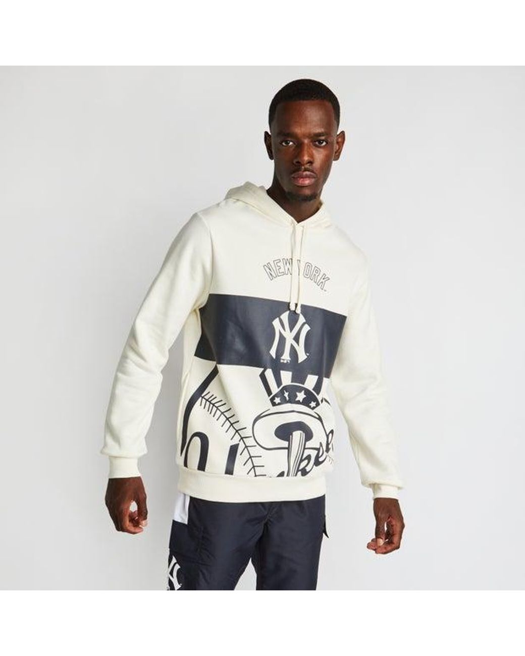 KTZ New York Yankees Mlb Heritage Oversized Hoodie in Green for