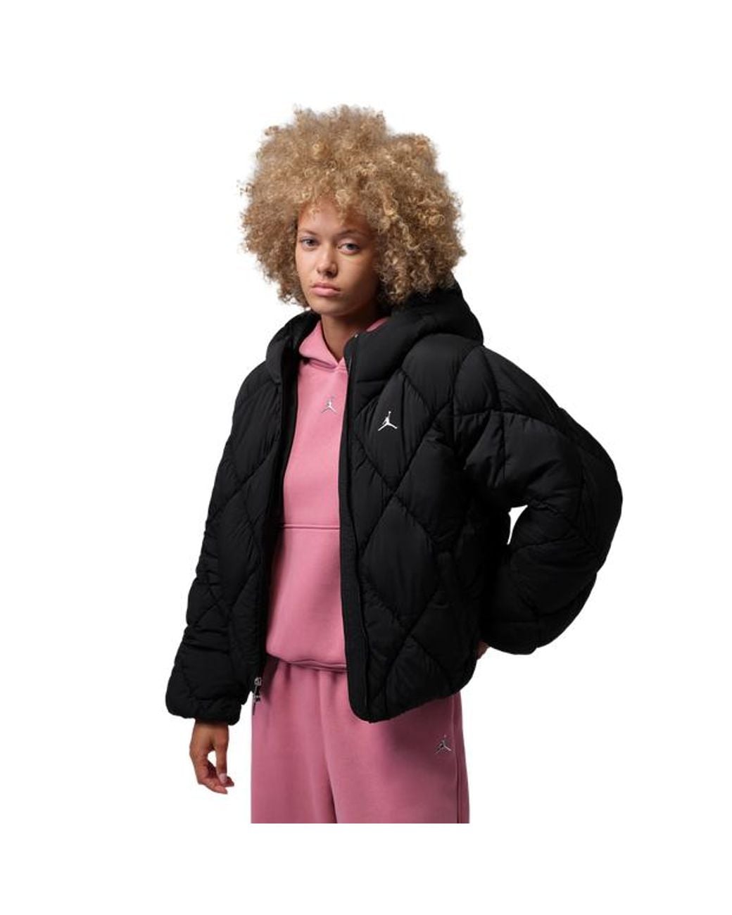 Nike Black Brooklyn Puffer Jacket Jackets