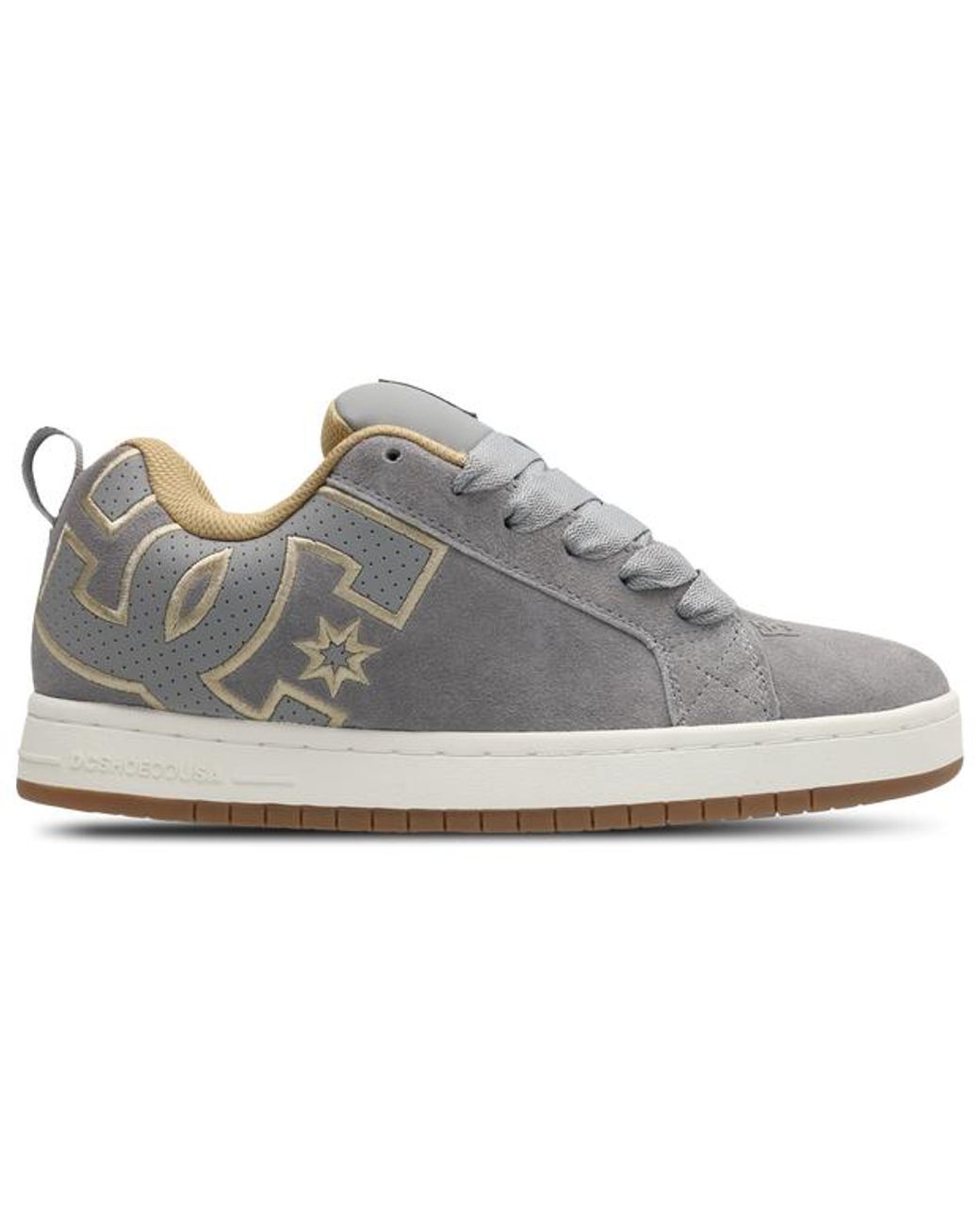 DC Shoes Gray Dc Sneakers Court Graffik Sneakers for men