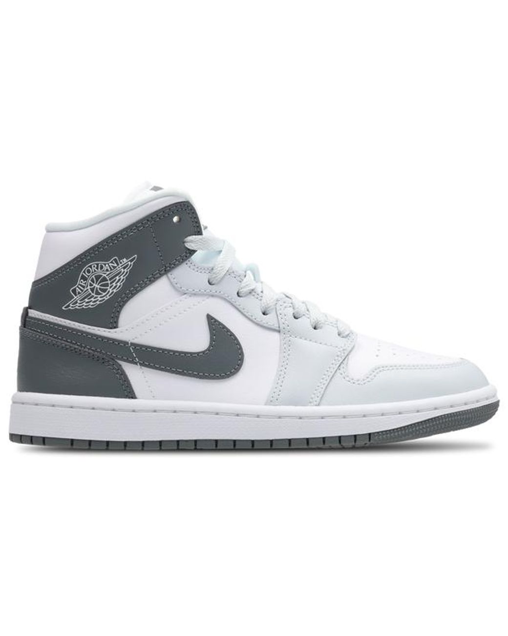 Nike White Aj1 Mid Sneakers