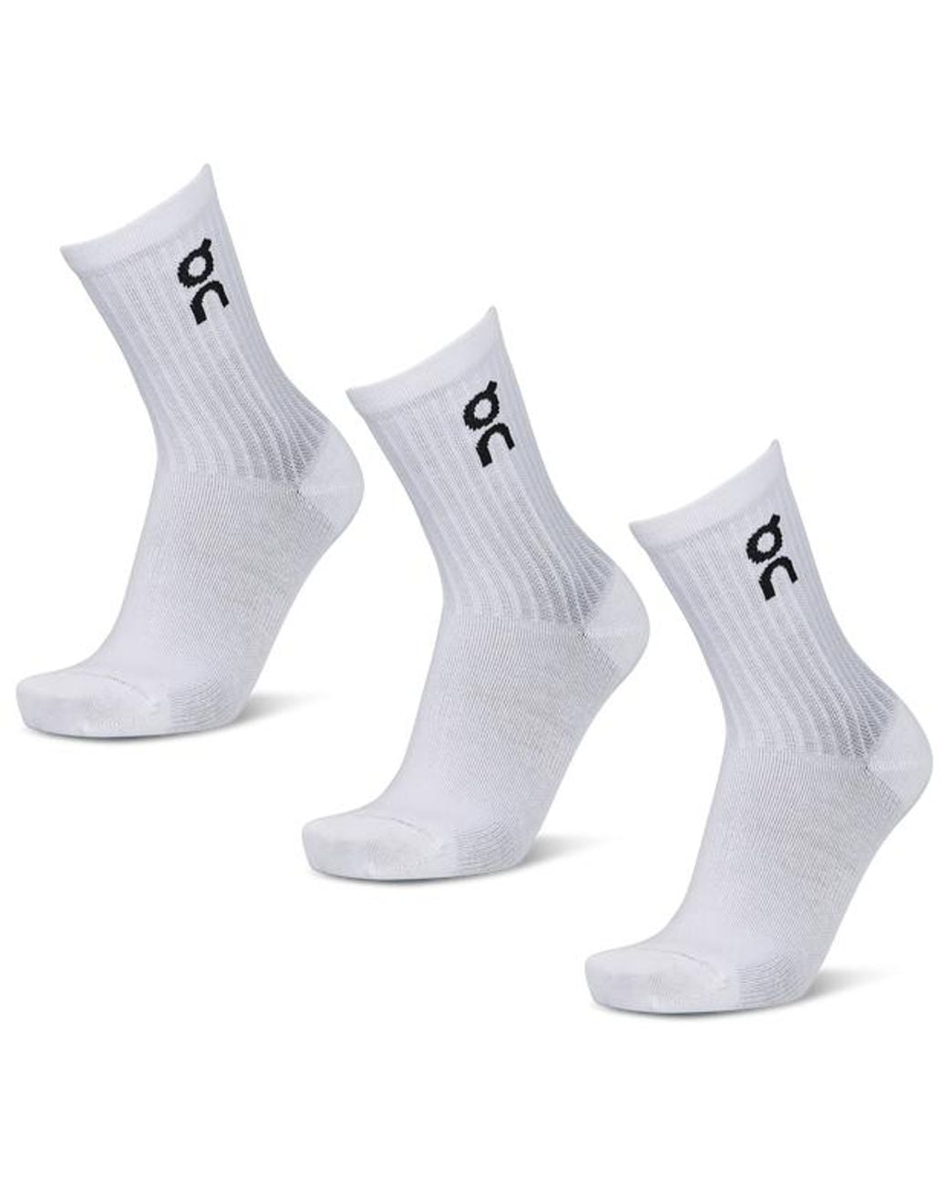 On Shoes Blue Logo Sock Crew Socks