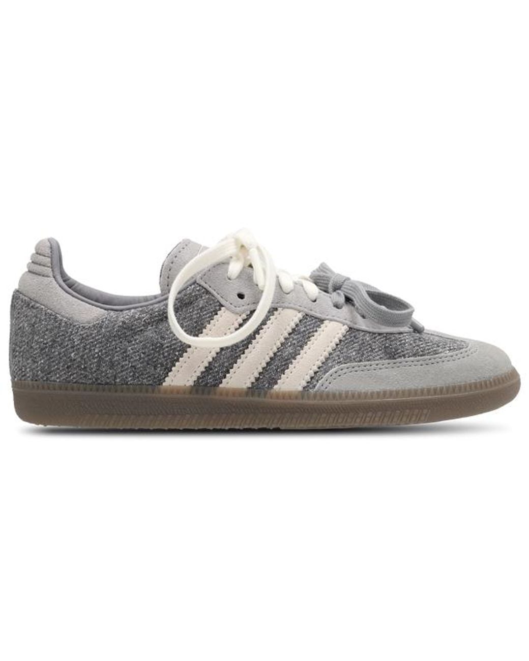 Adidas Gray Samba Sneakers