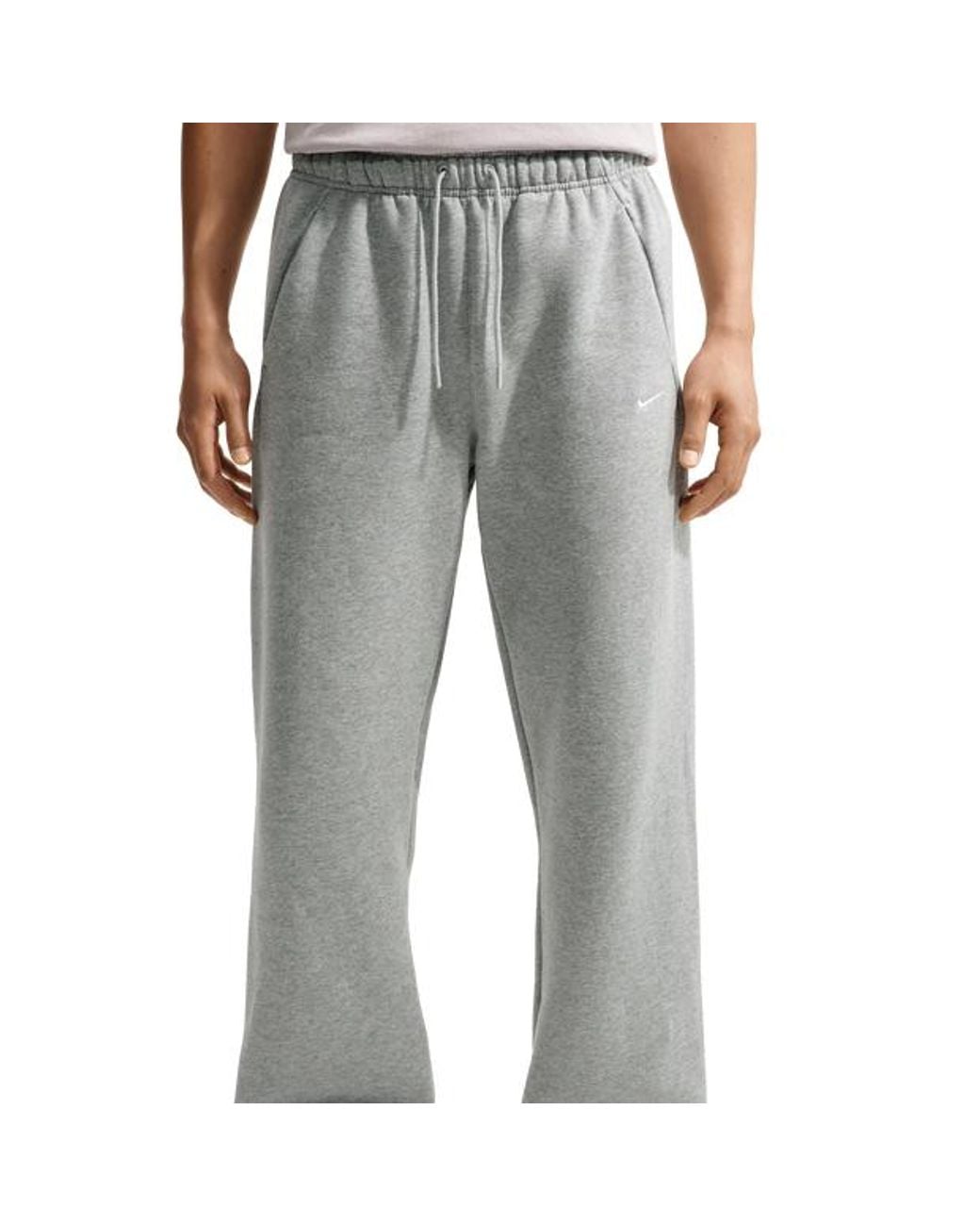 Nike Gray Swoosh Pants for men