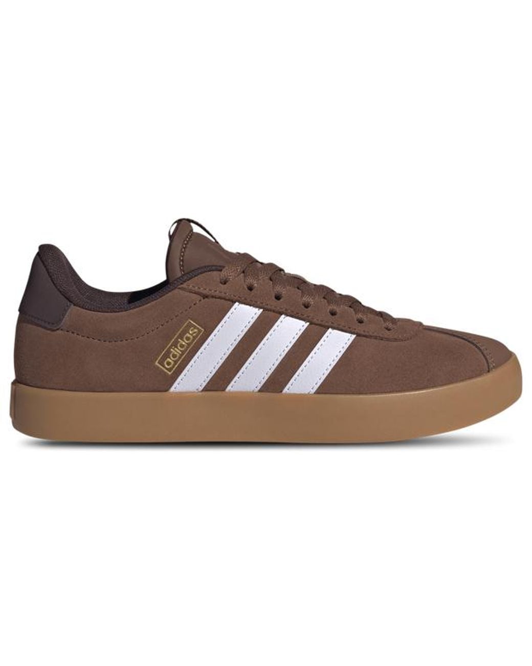 Adidas Brown Vl Court Sneakers
